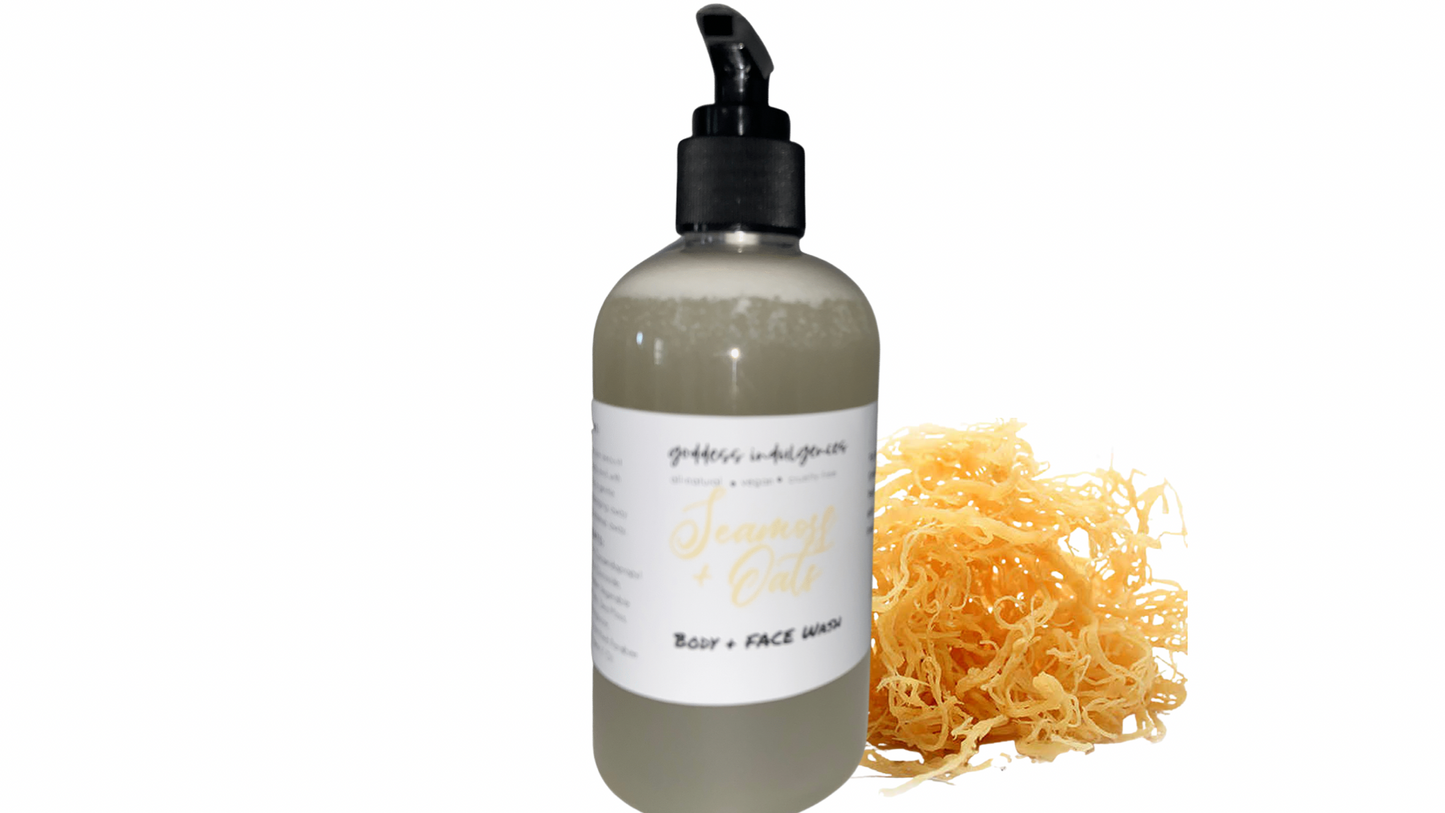 Seamoss & Oats Face & Body Wash