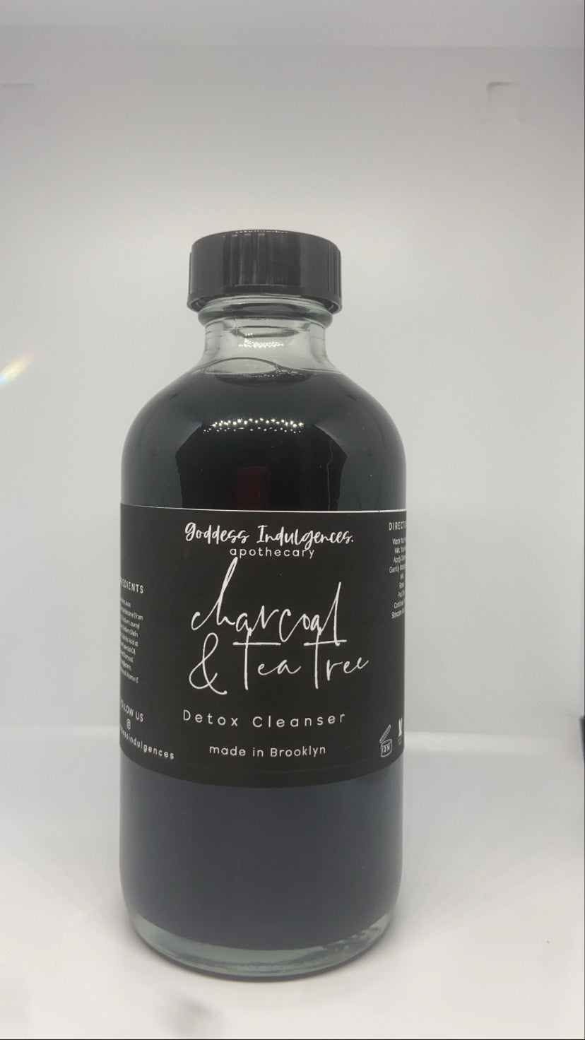 Charcoal & tea tree detox cleanser