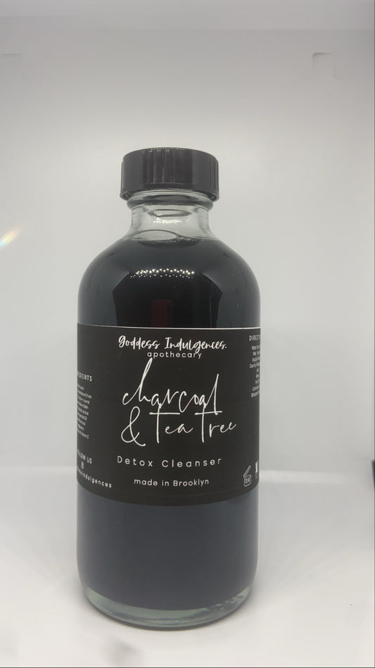 Charcoal & tea tree detox cleanser