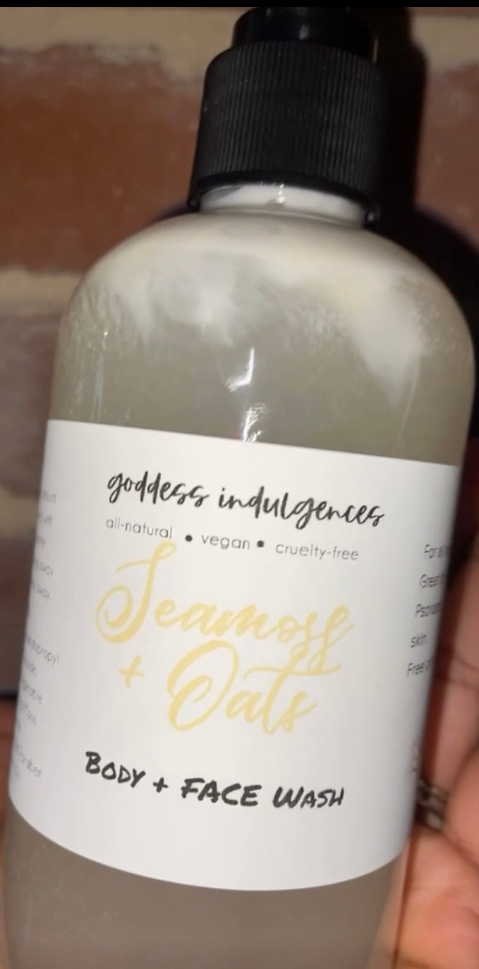 Seamoss & Oats Face & Body Wash